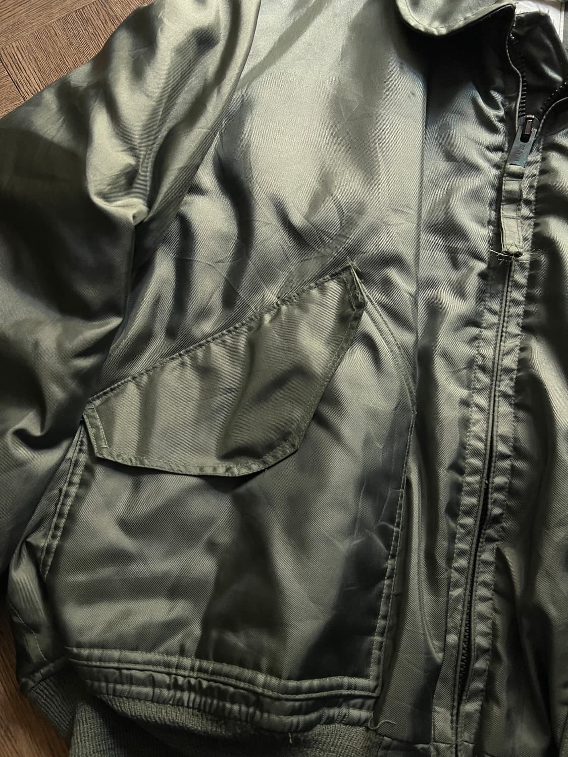 [XL]90's 오리지널 미 공군 CWU-45P 항공 점퍼 상품이미지4