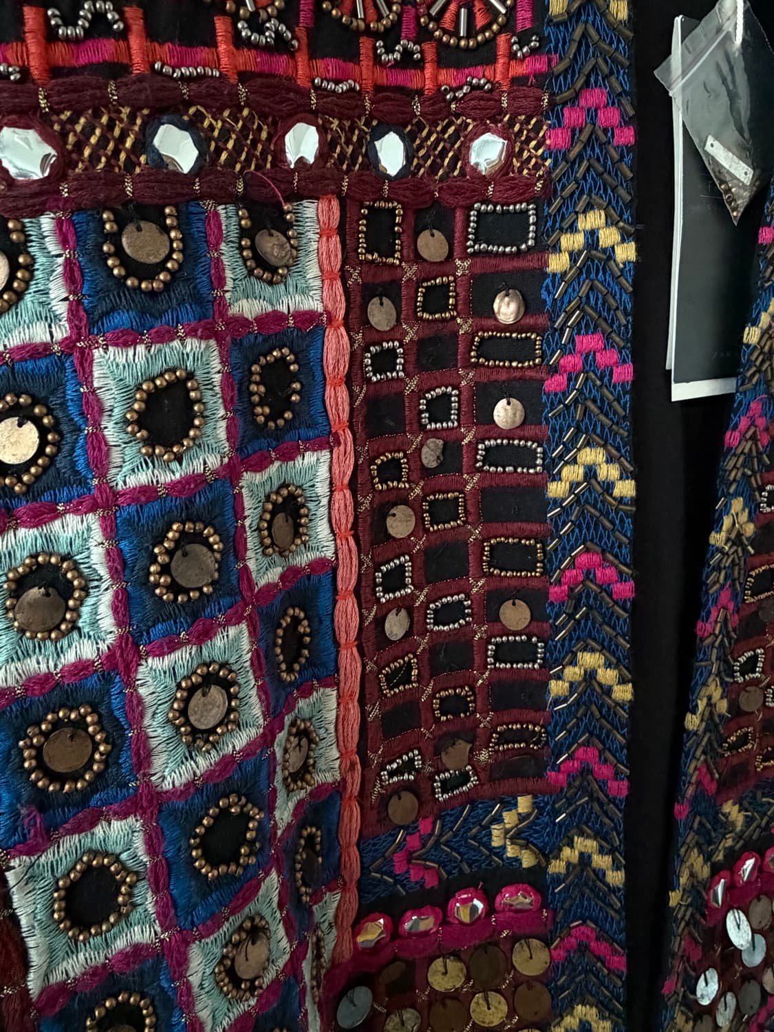 자라 TRAFALUC 패턴 자켓 S (새상품) 상품이미지4