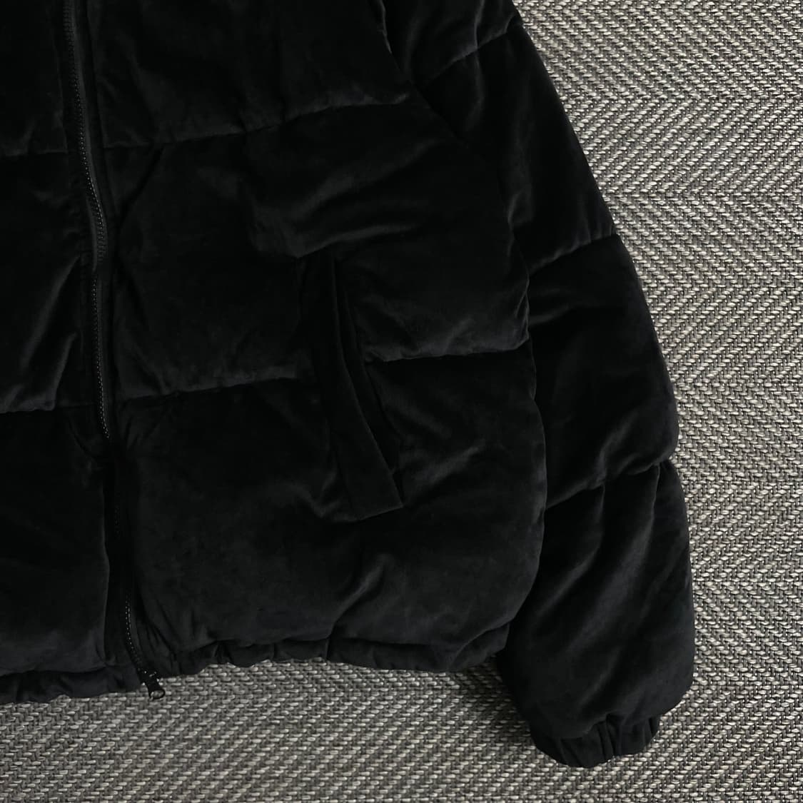 DAVID CEHN 빈티지 벨벳 푸퍼 패딩y 2982 상품이미지3