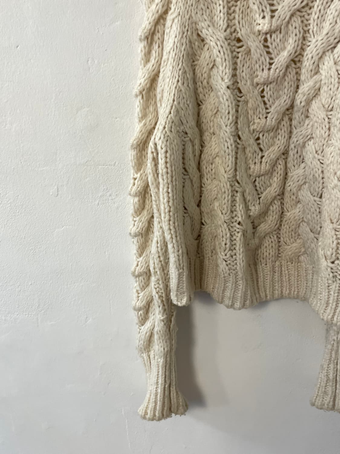  자라 케이블 니트  상품이미지3