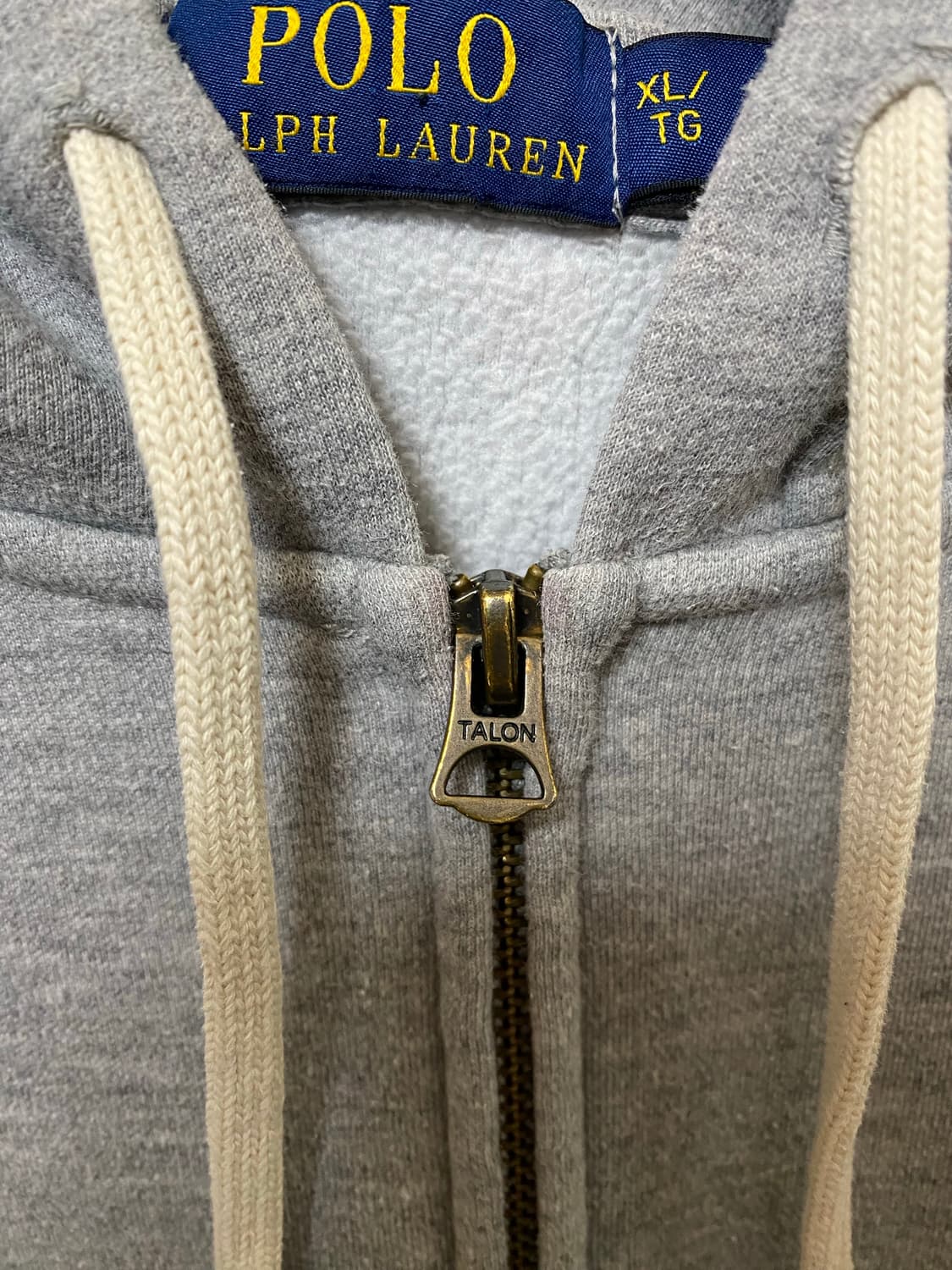 폴로 POLO 빅포니 성조기 USA 그레이 후드집업 XL 상품이미지3