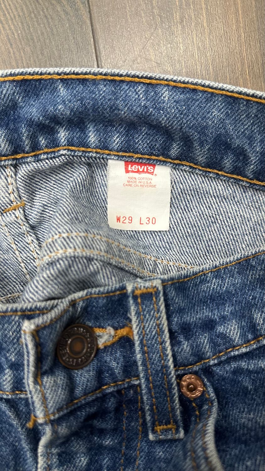 90s u.s.a 리바이스517. 27-28사이즈 상품이미지5