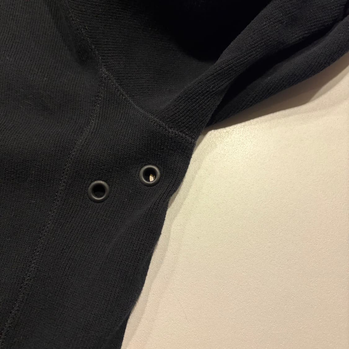 [L] 폴로 랄프로렌 나일론 니트 블랙 후드 아노락 C637 상품이미지6