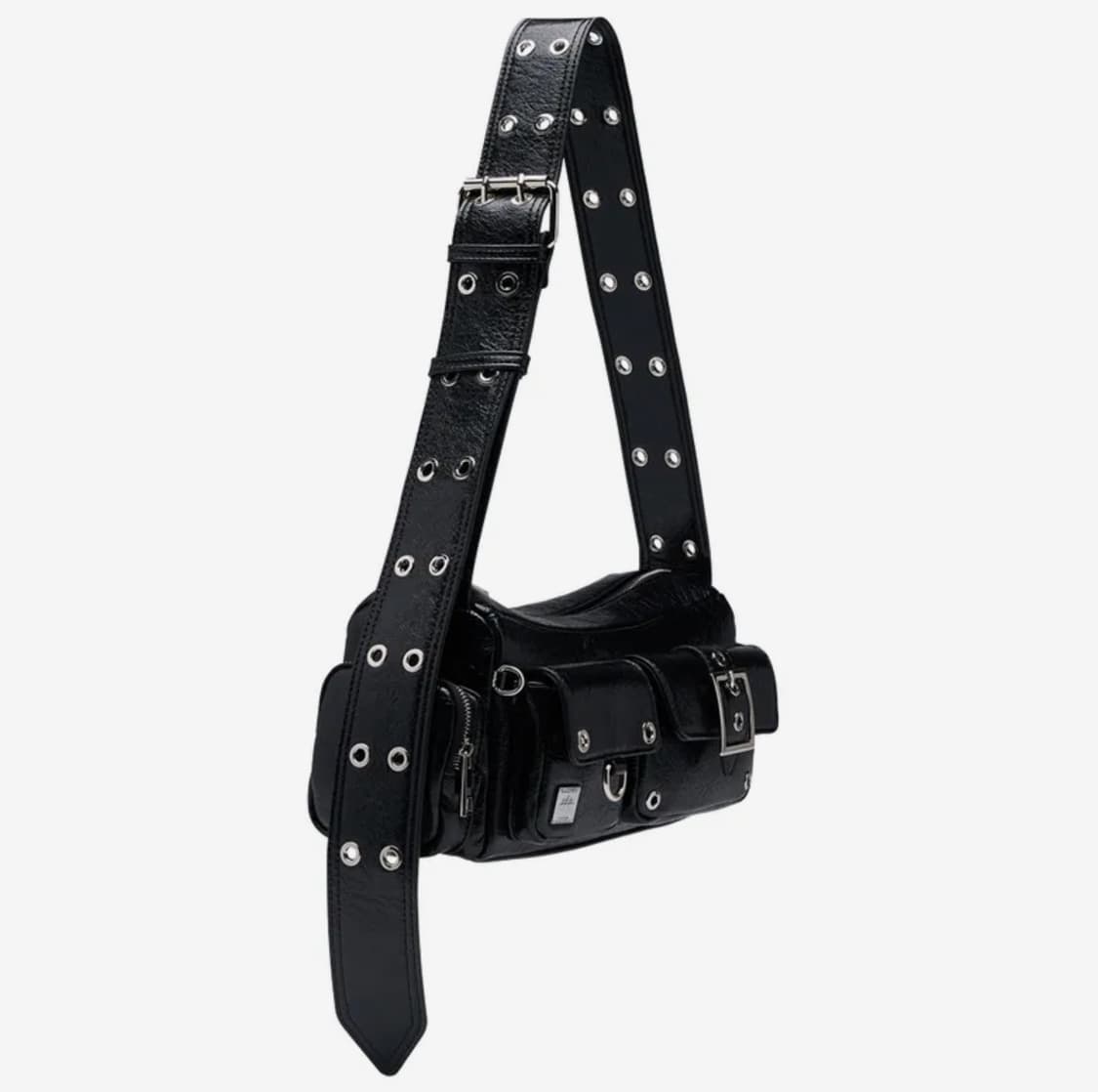 구해요) 블랙퍼플 미니 포트리스 백 Mini Fortress Bag 상품이미지1