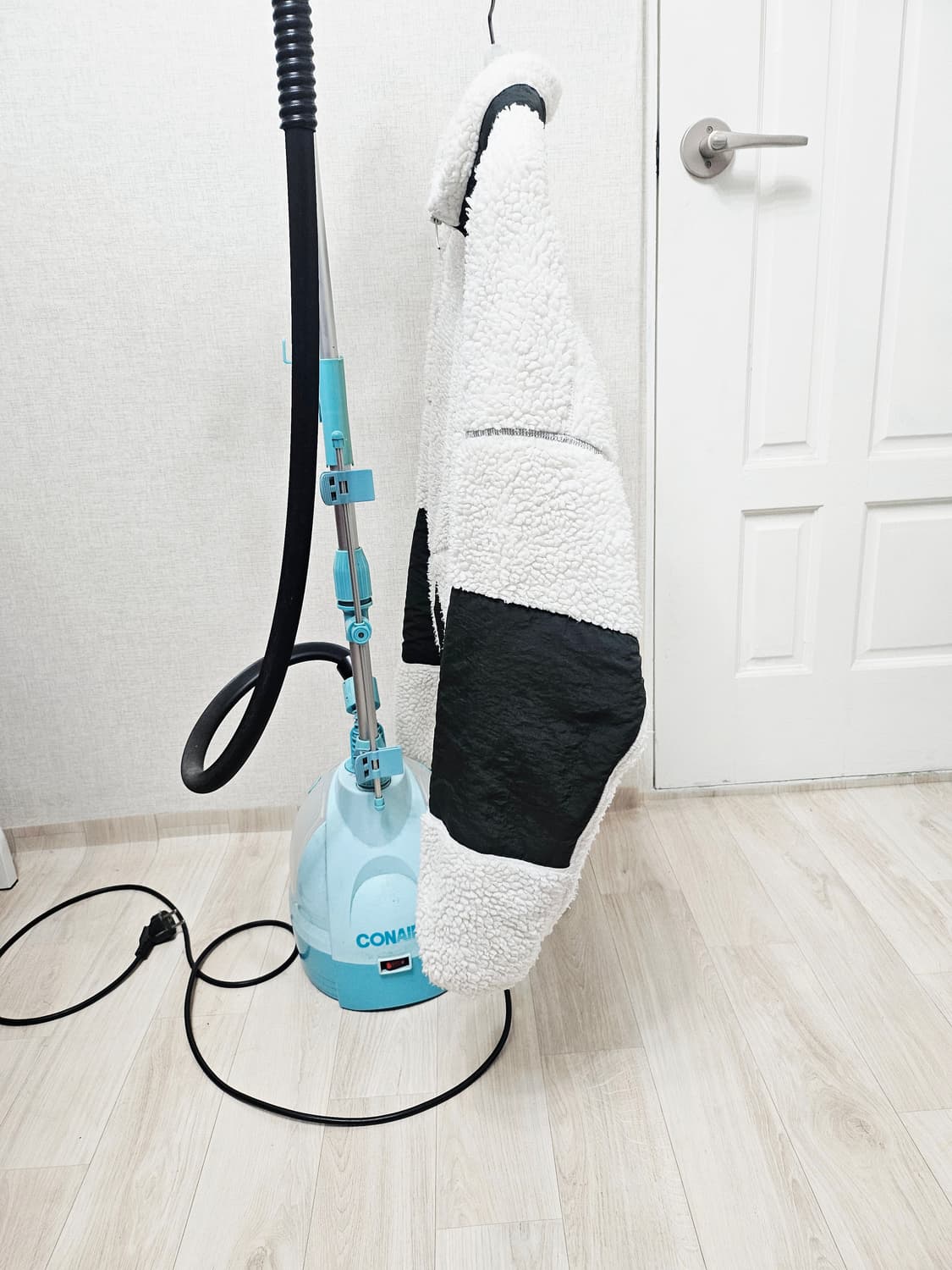 (100~105)L ☆초대장급☆ 아디다스 [화이트카키]쉐르파 후르스점퍼 상품이미지6