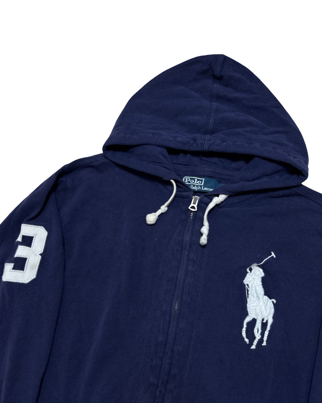 폴로 빅포니 네이비 후드집업 상품이미지4