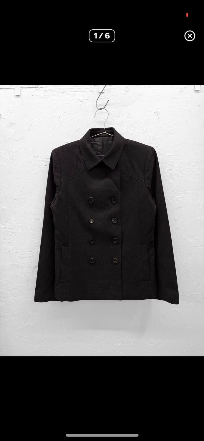 kiyoko takase 더블 브레스트 울 자켓 상품이미지1