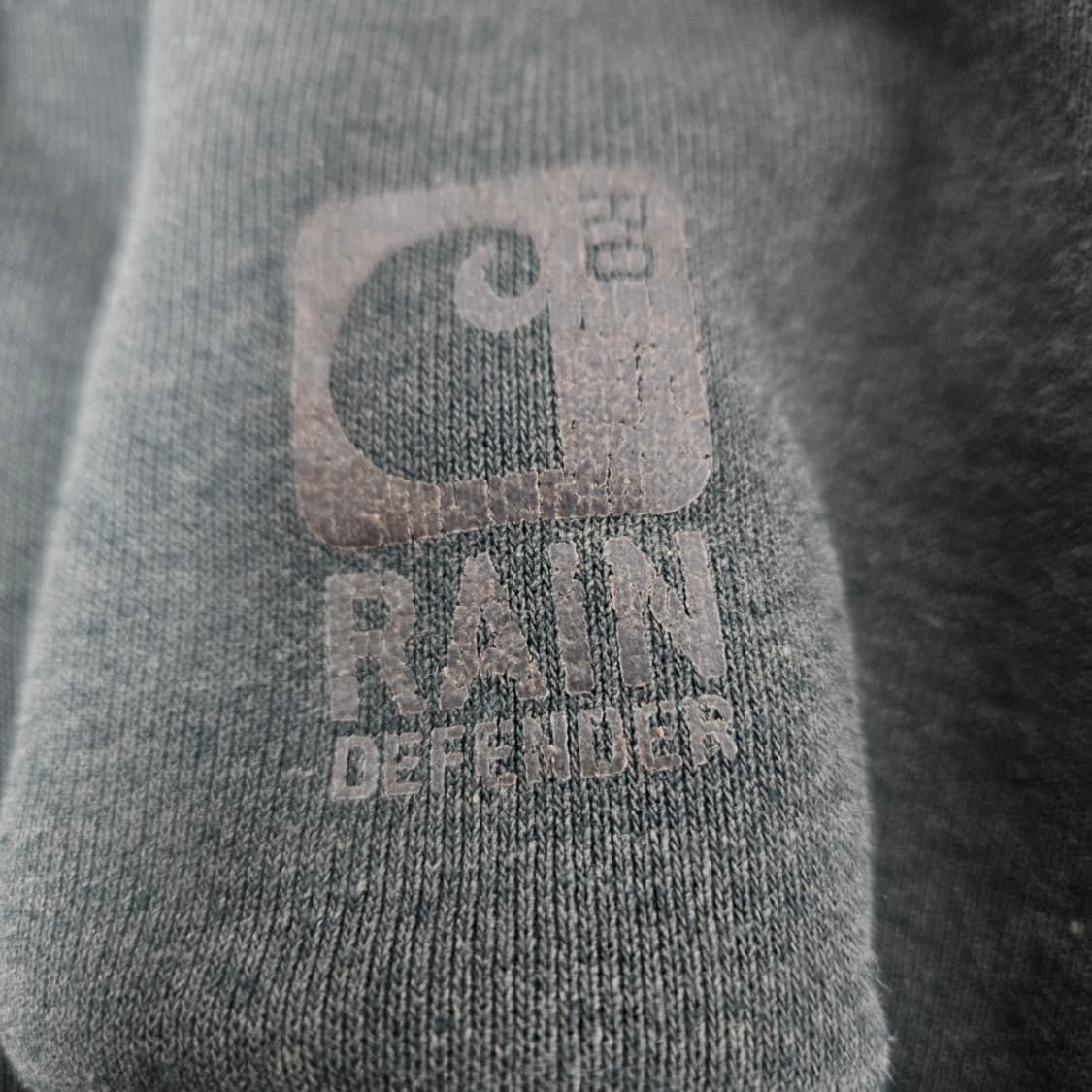 칼하트 써멀 후드집업 레인디펜더 M사이즈 다크그린 상품이미지6