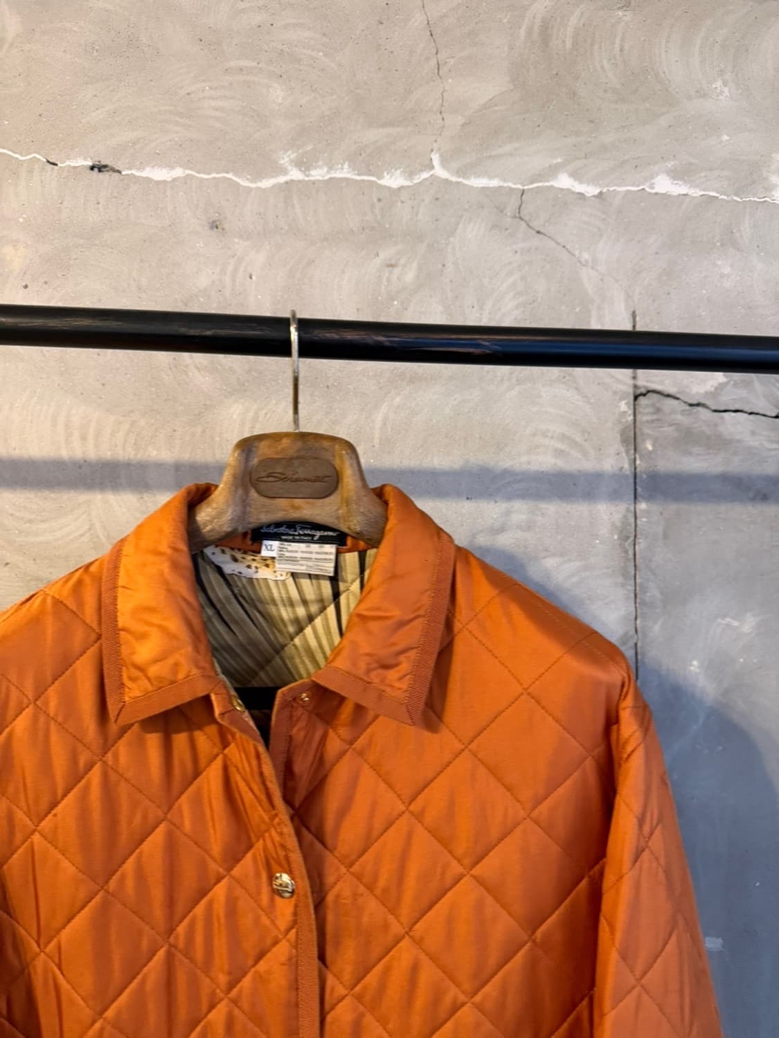 살바토레 페레가모 퀼팅자켓 여성66-77/남성100 상품이미지7