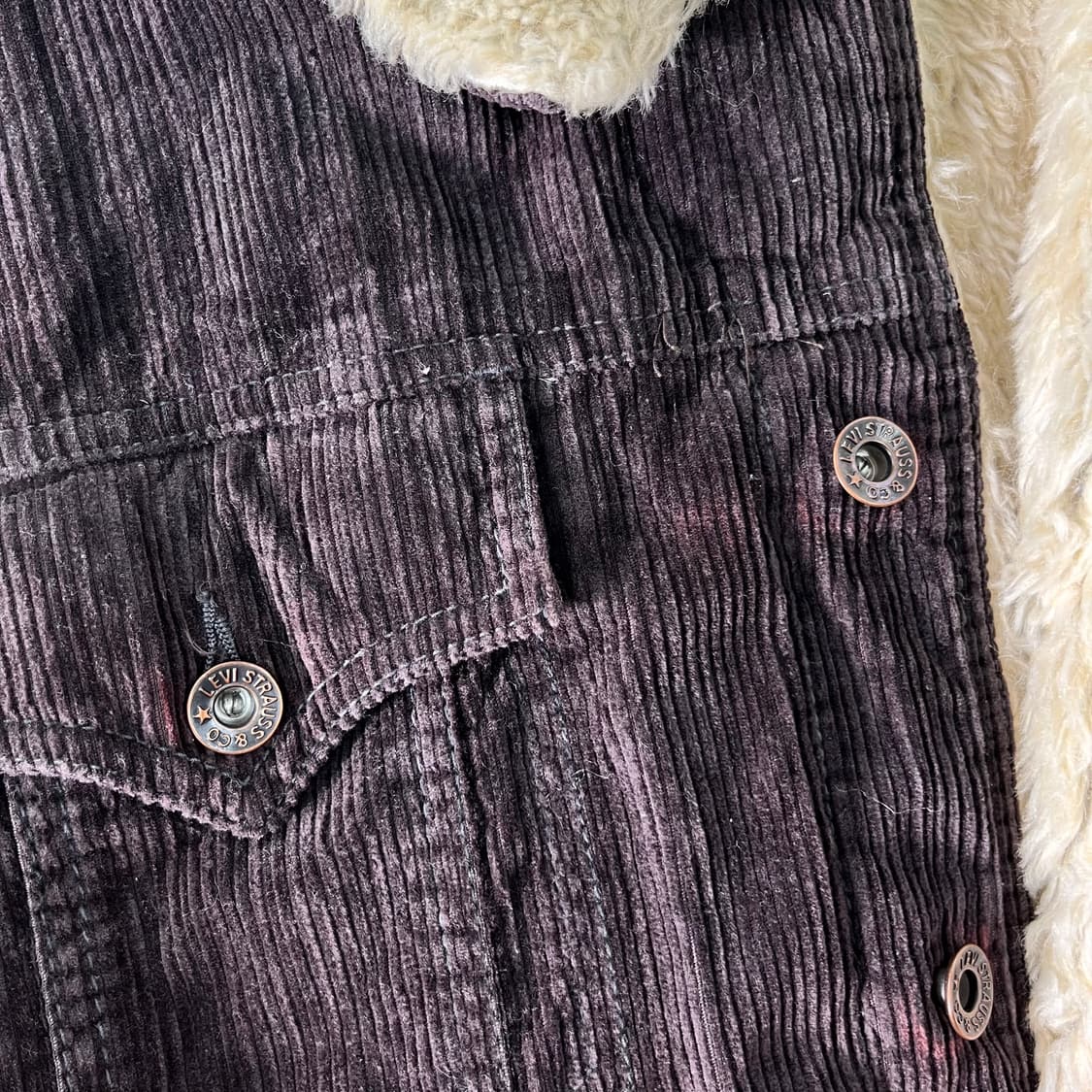 100 리바이스 쉐르파 코듀로이 트러커 자켓 상품이미지4