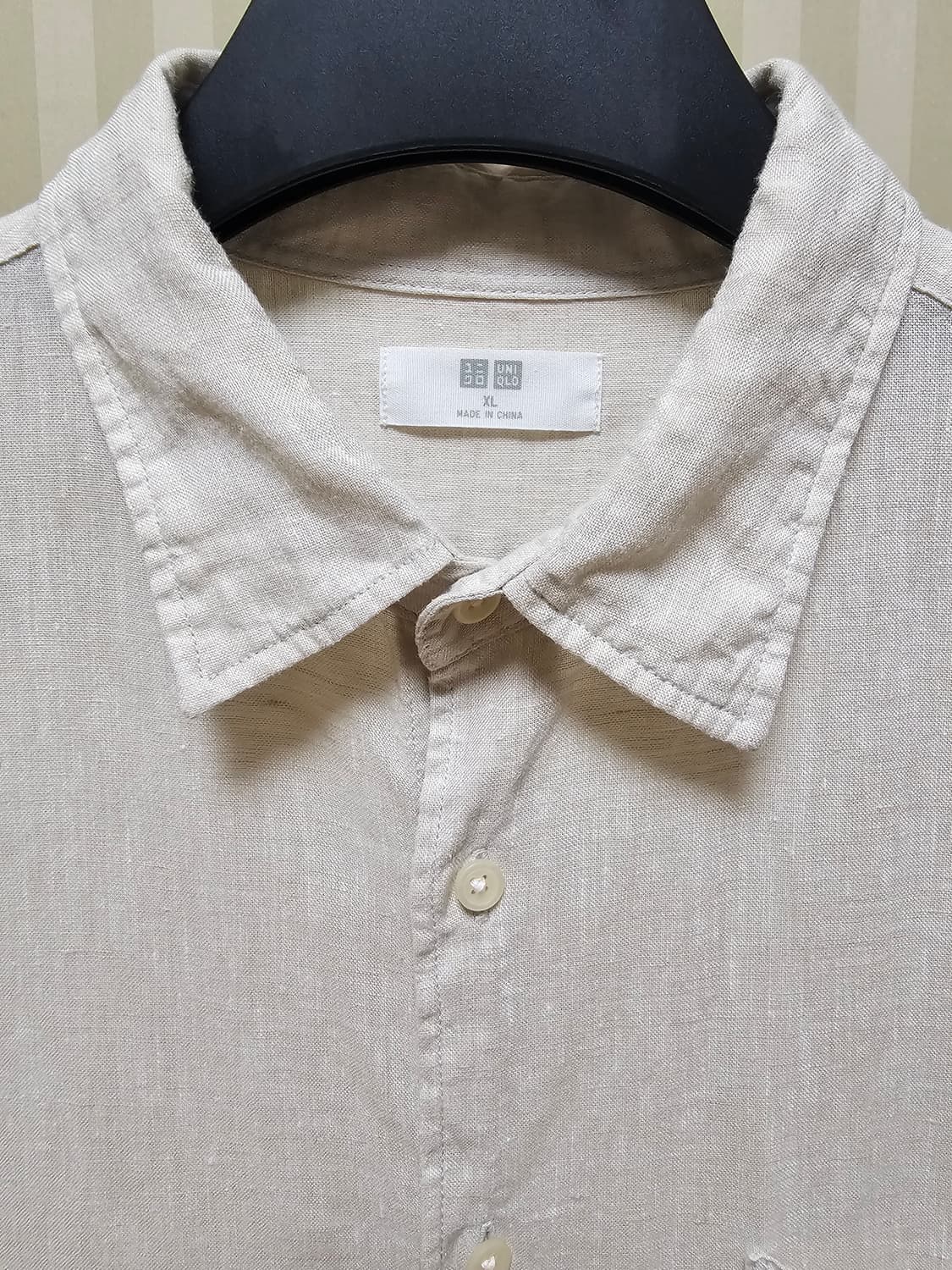 유니클로 셔츠 린넨 XL 상품이미지3