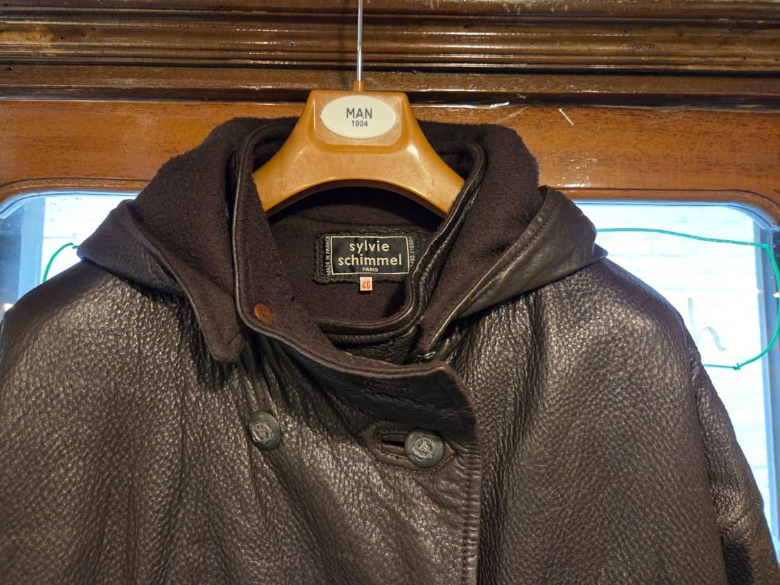 Sylvie schimmel 그레인레더 자켓 상품이미지2
