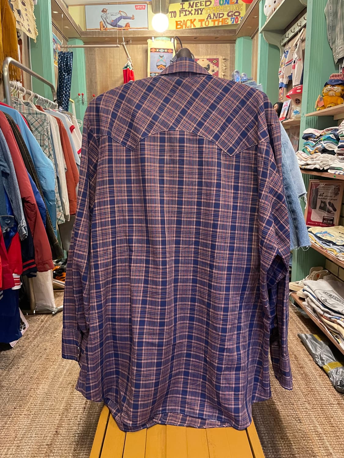 1980-90's Levi’s Western Check Shirt 상품이미지8