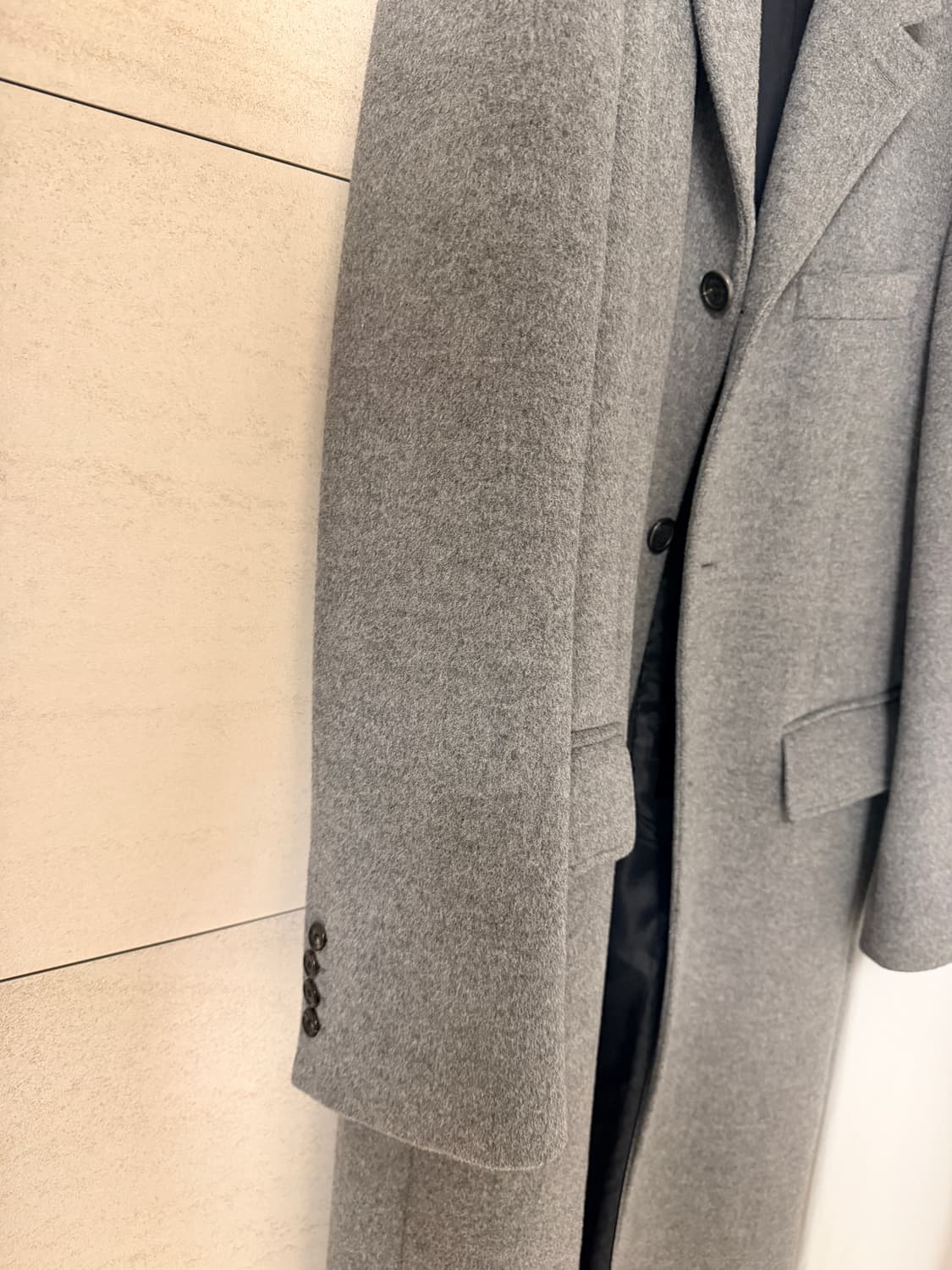 MNGU / 체스터필드 코트 그레이 / L 상품이미지4