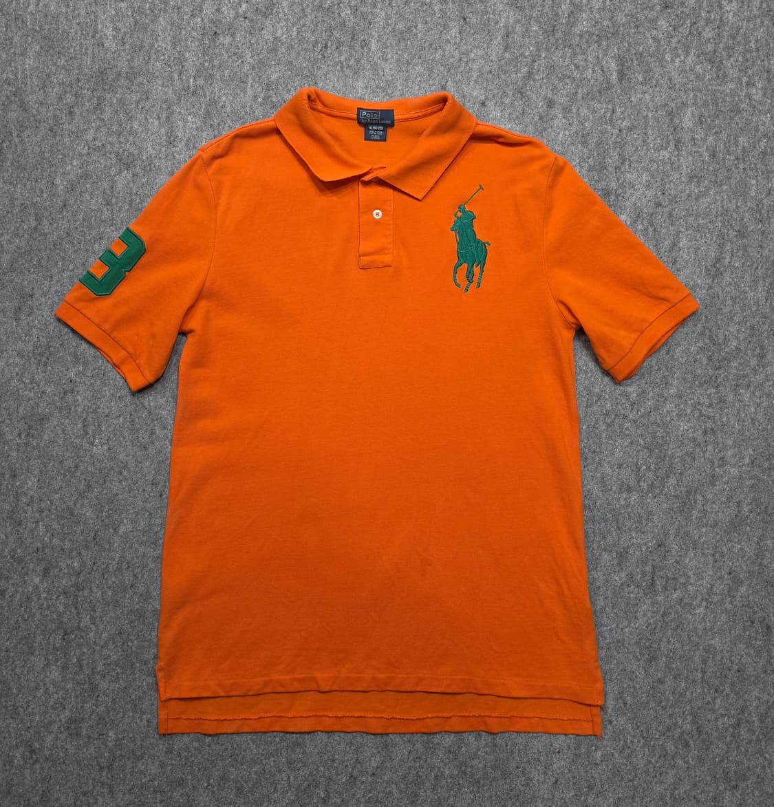 폴로 랄프로렌 빅포니 PK 카라 반팔티 보이즈 XL 18-20 상품이미지1