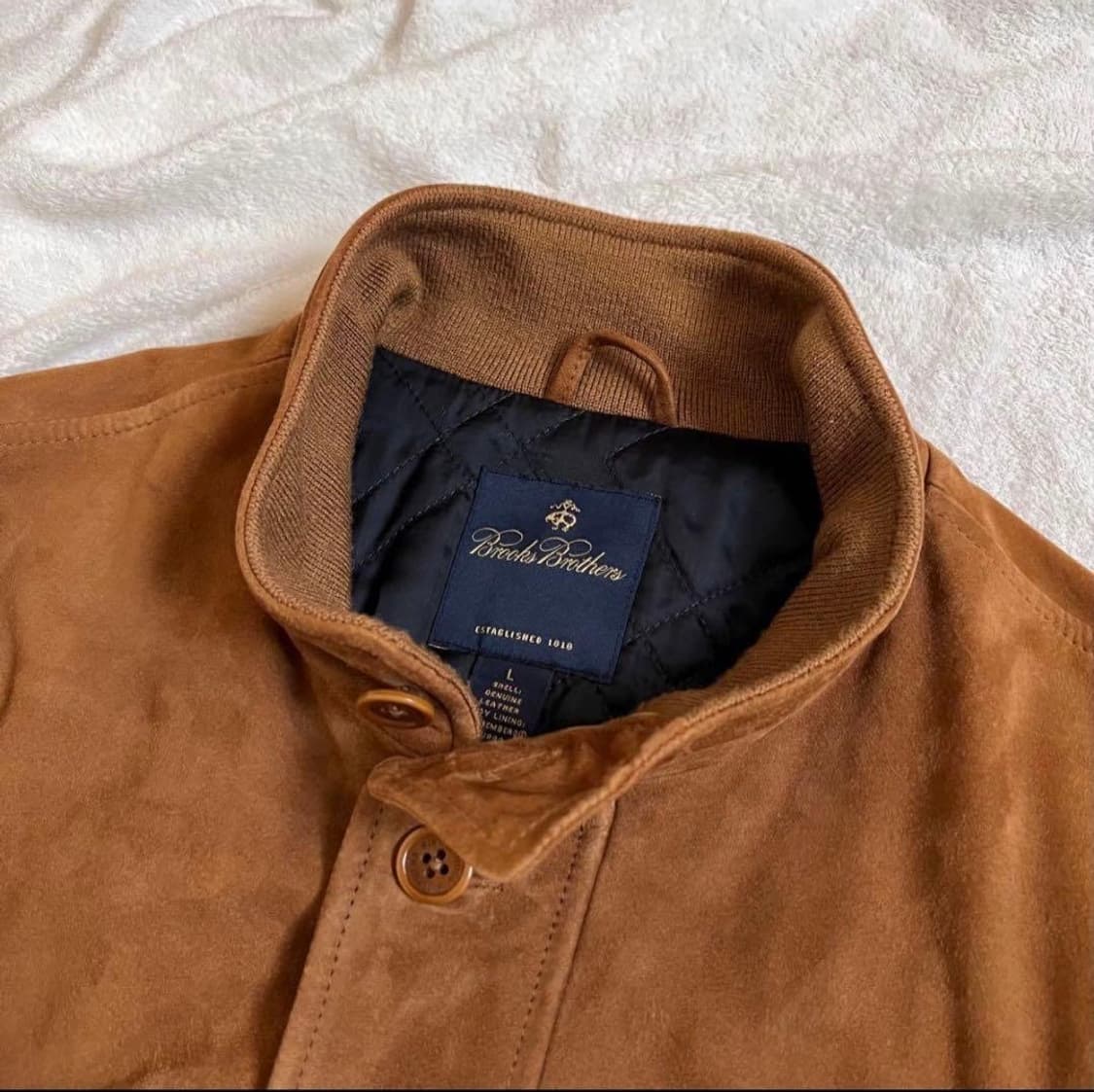 브룩스 브라더스 고트 스웨이드 자켓 상품이미지1