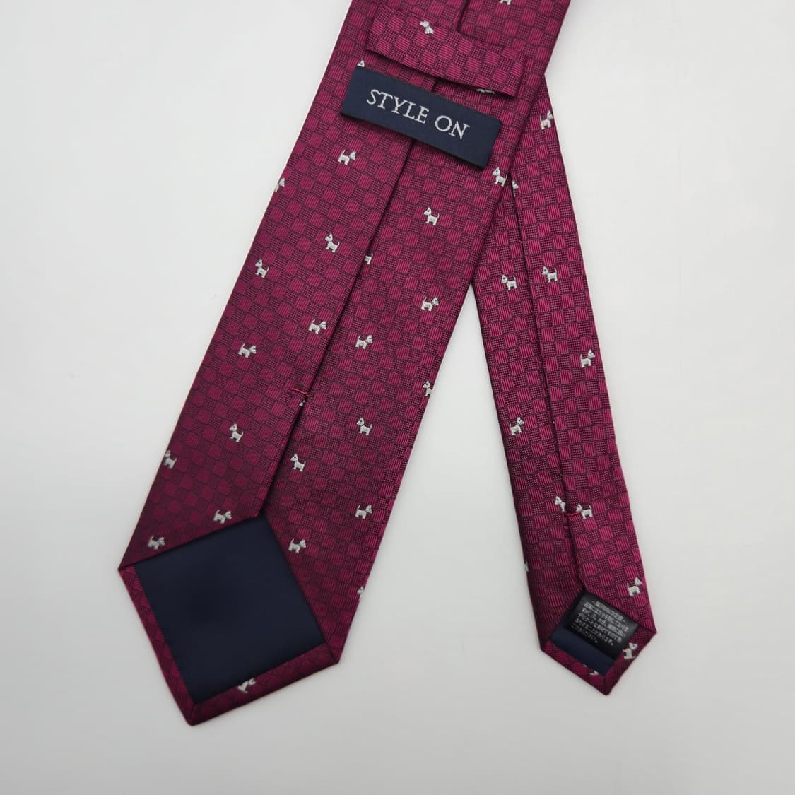 STYLE ON 빈티지 실크 넥타이 [BCF10803_0004-59] 상품이미지2