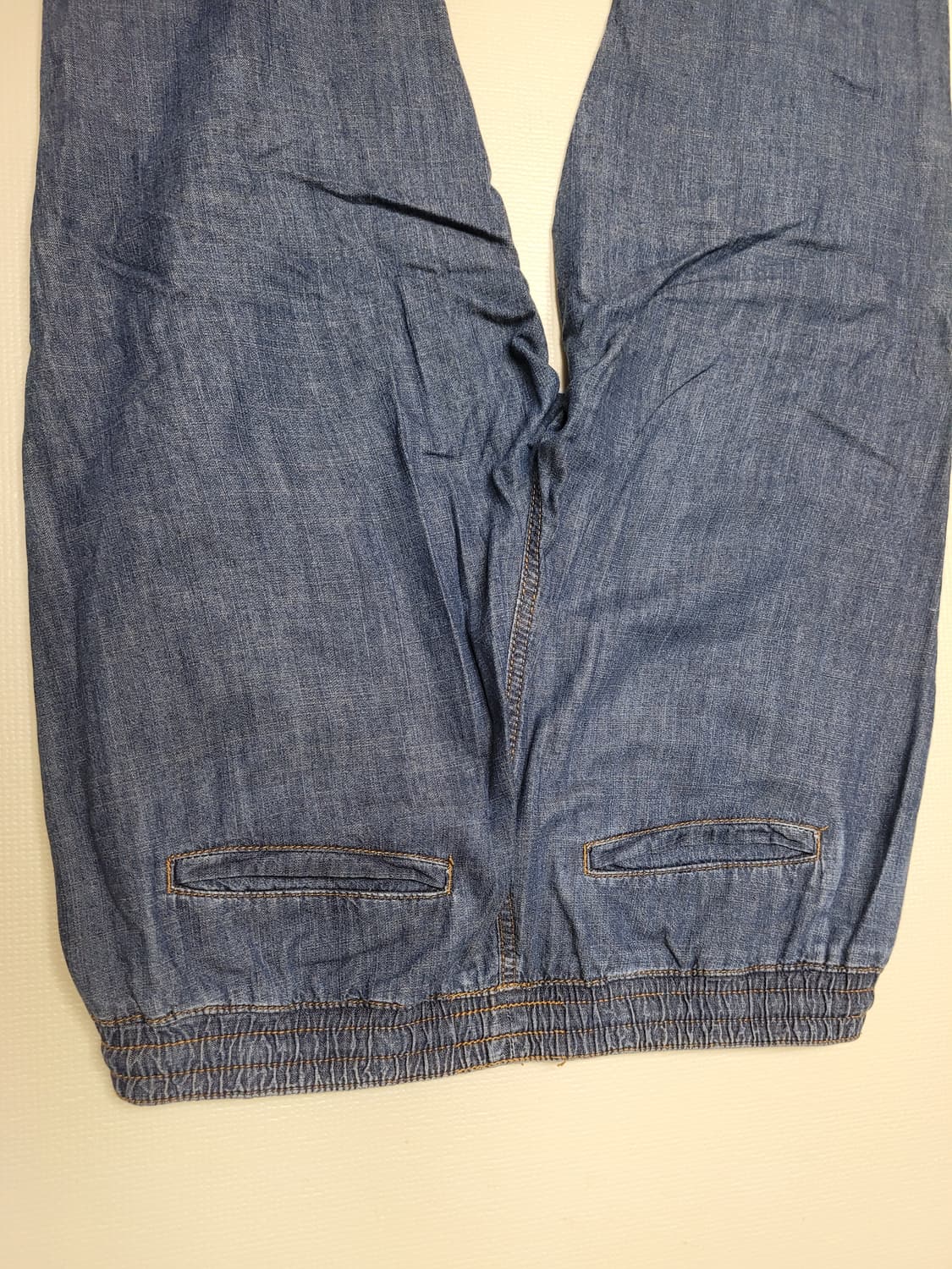 스파오 SPAO 남자 밴딩 청바지 34 블루 상품이미지10