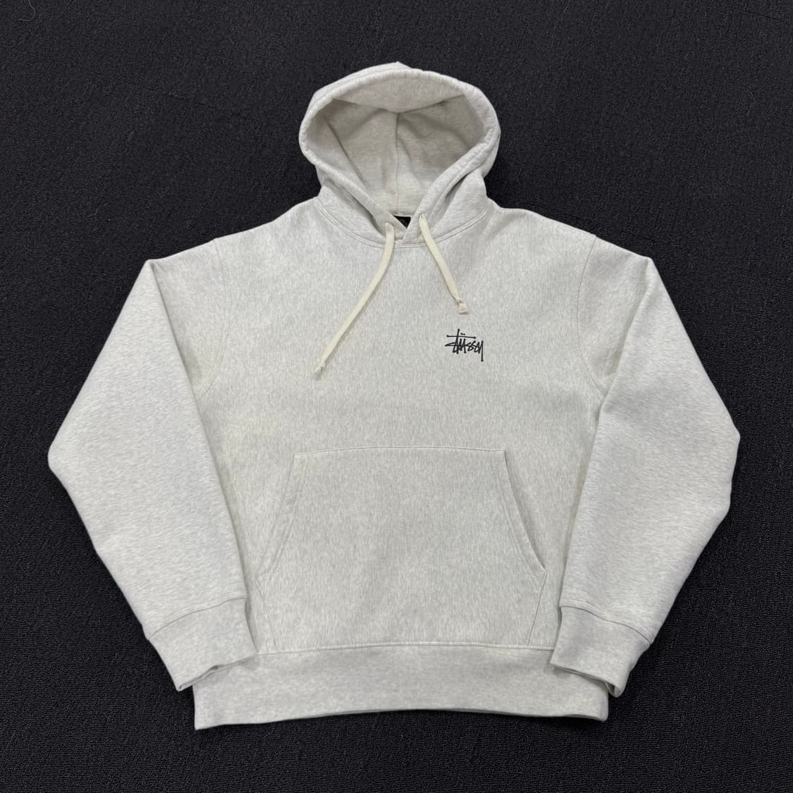 스투시 베이직 기모 후드티  상품이미지1