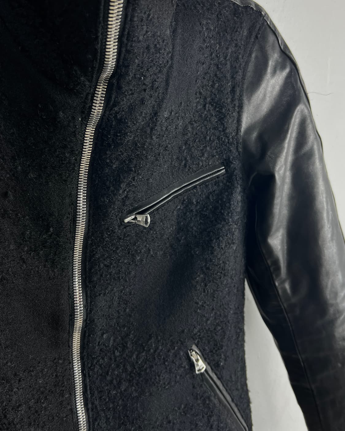 이사무 카타야마 백래쉬 Horse Leather Arm Jacket 상품이미지3