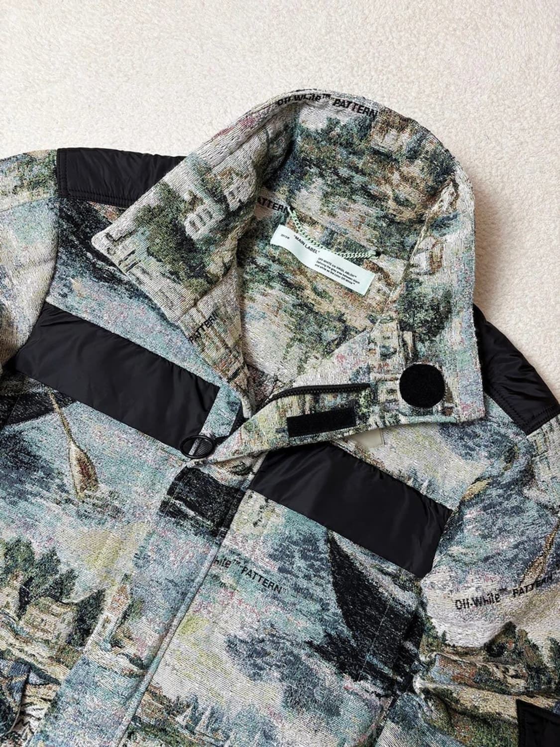 오프화이트 x 에두아르 마네 19ss 명화 자카드 파카 자켓 PN6554 상품이미지5