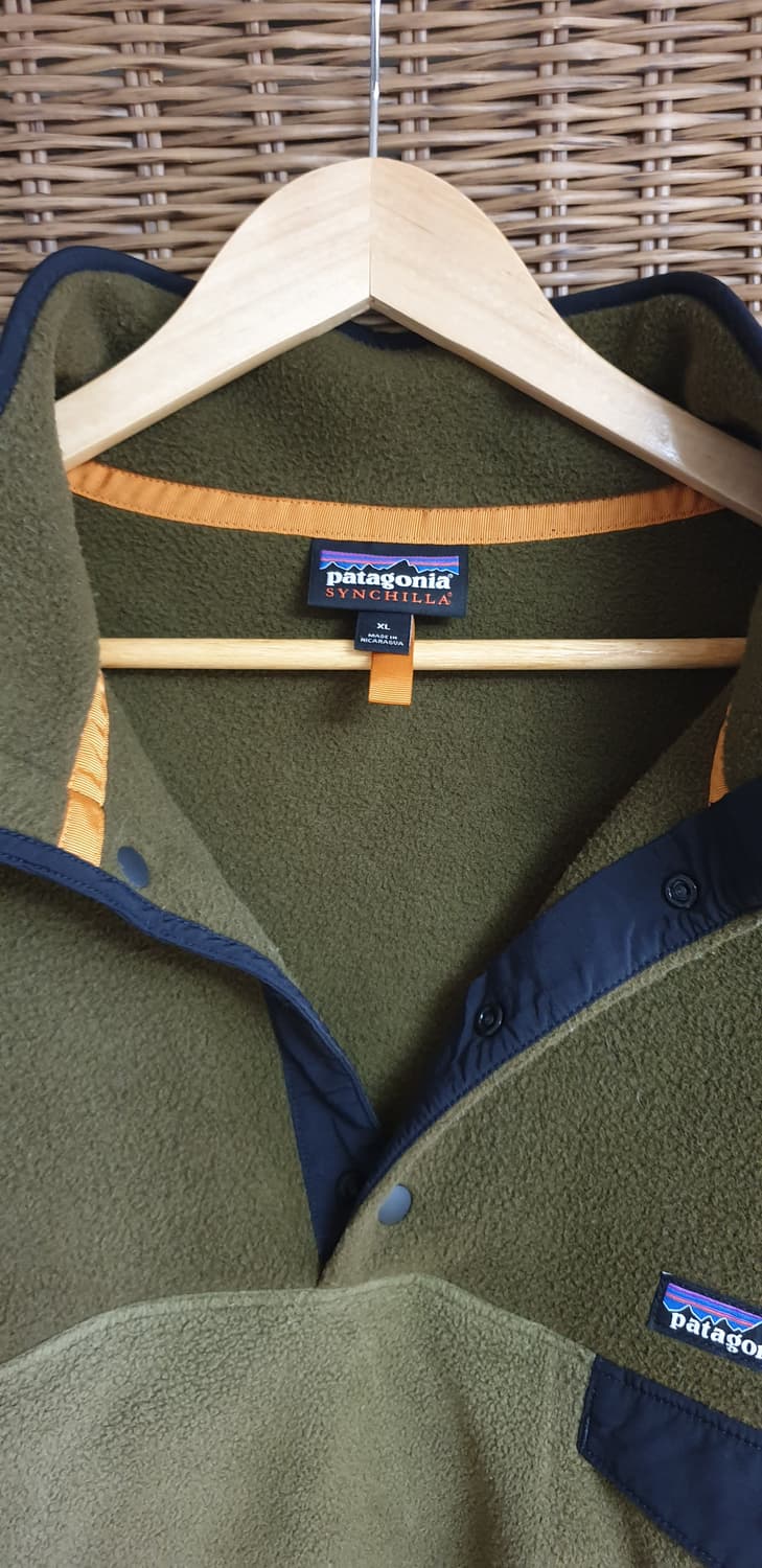 파타고니아 신칠라 스냅티 스웨터 카고그린 색상 XL
 상품이미지5