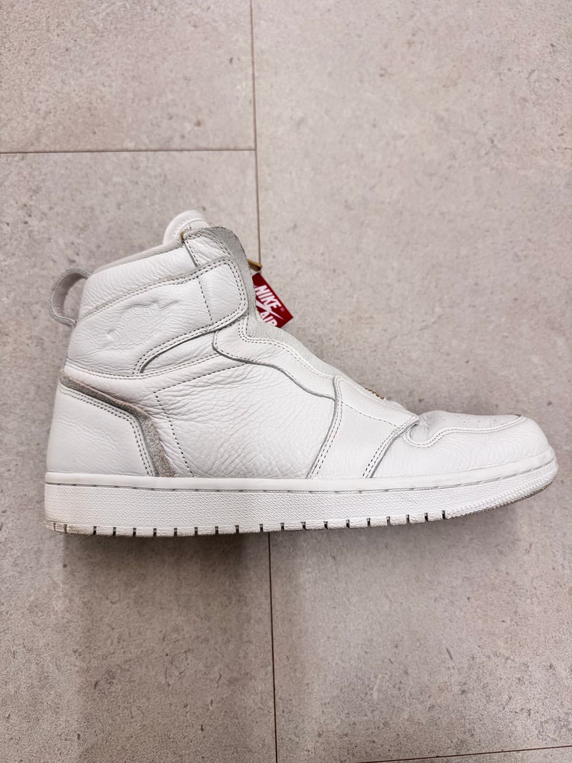 [희귀/270] 조던 1 레트로 하이 집 화이트 (우먼) 상품이미지1