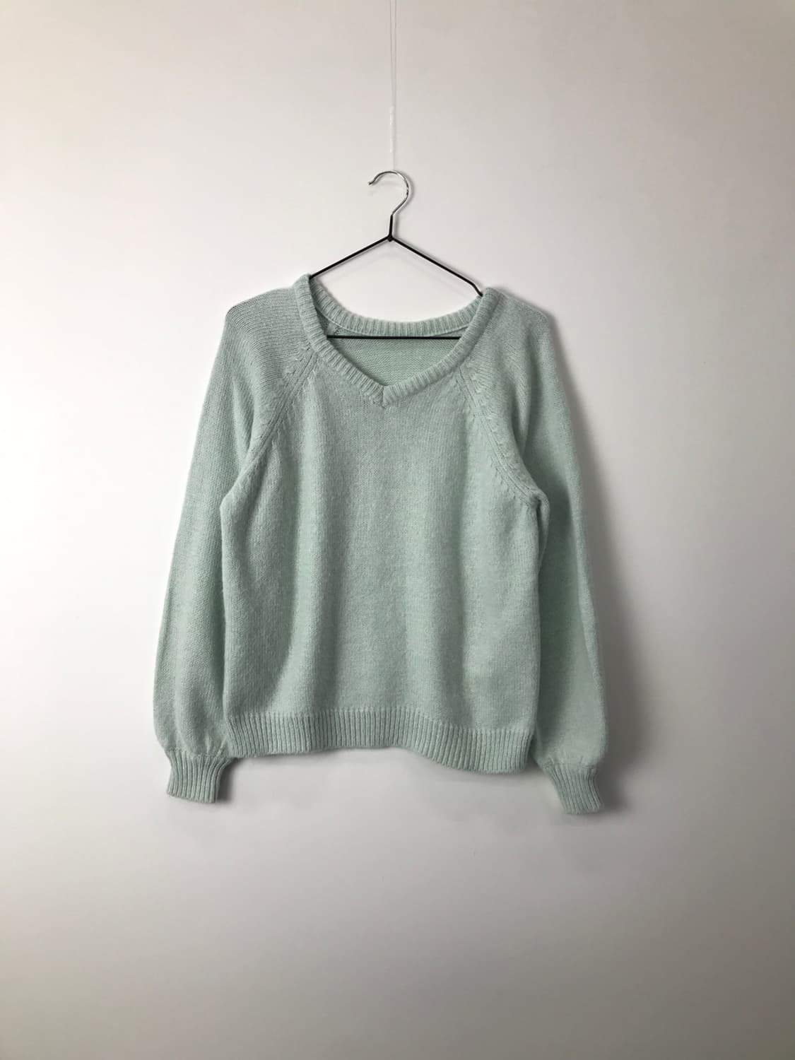 Jpn Mint Acrylic Sweaters 상품이미지3