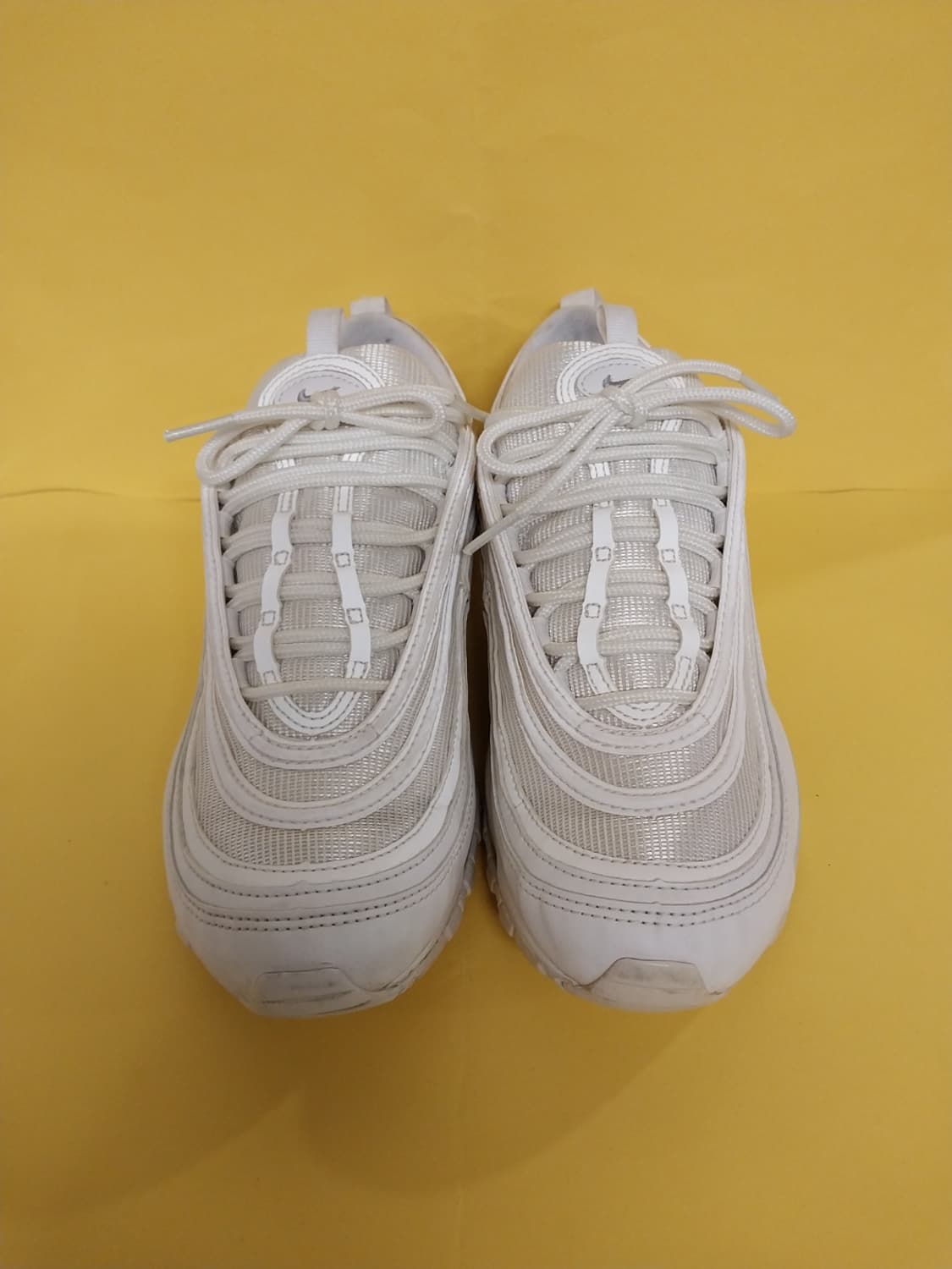 남성 나이키 에어맥스 97 트리플화이트 운동화 (255) 상품이미지2