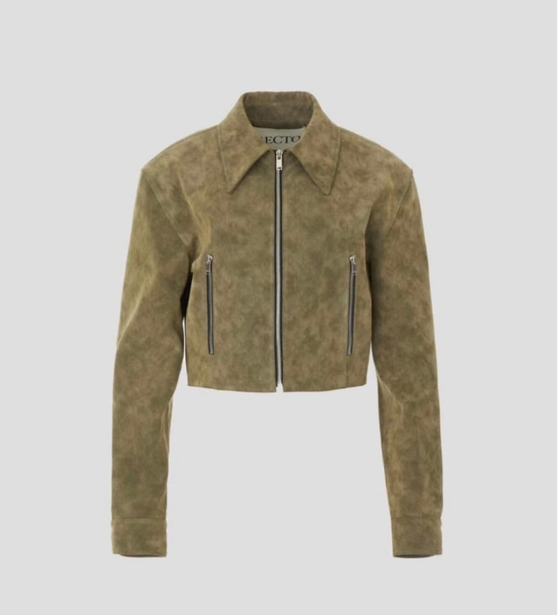 렉토 모데나 스웨이드 크롭 자켓 MODENA FAUX 상품이미지4