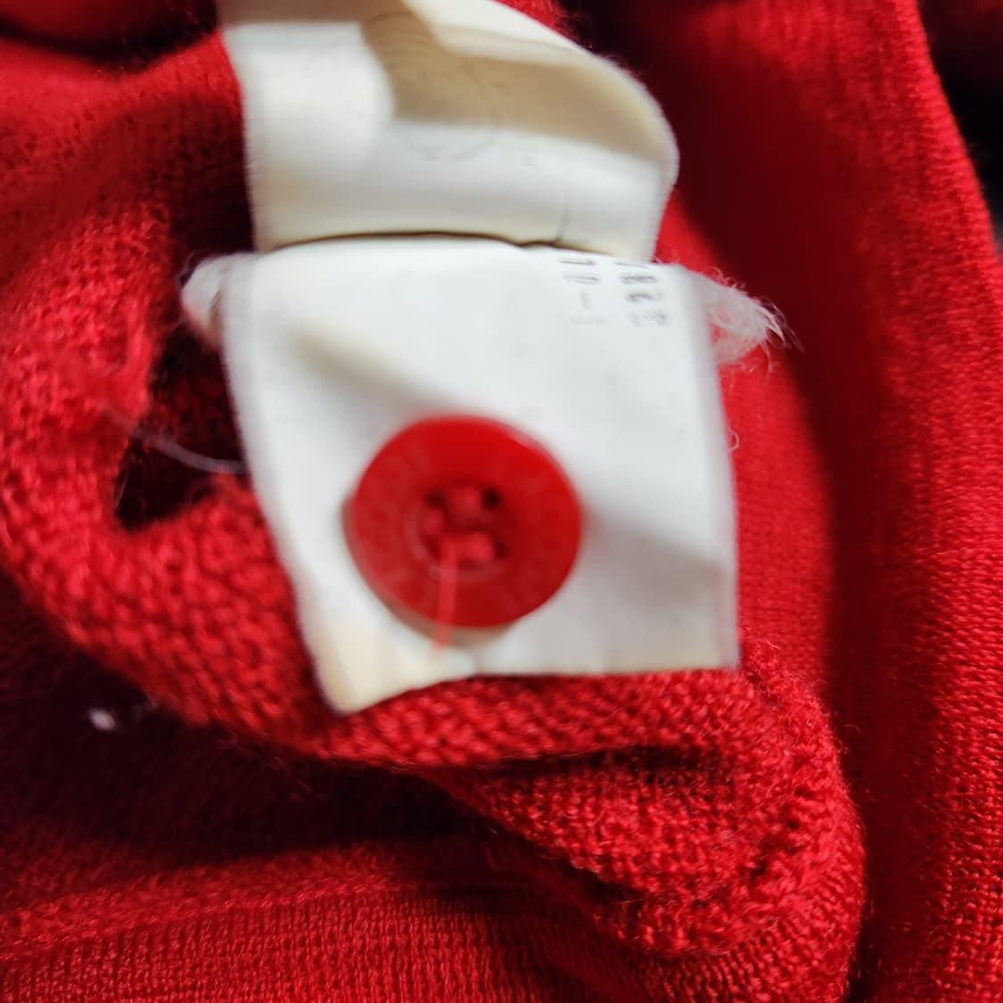 H470 [105] 라코스테 서광 빈티지 니트 가디건 상품이미지7