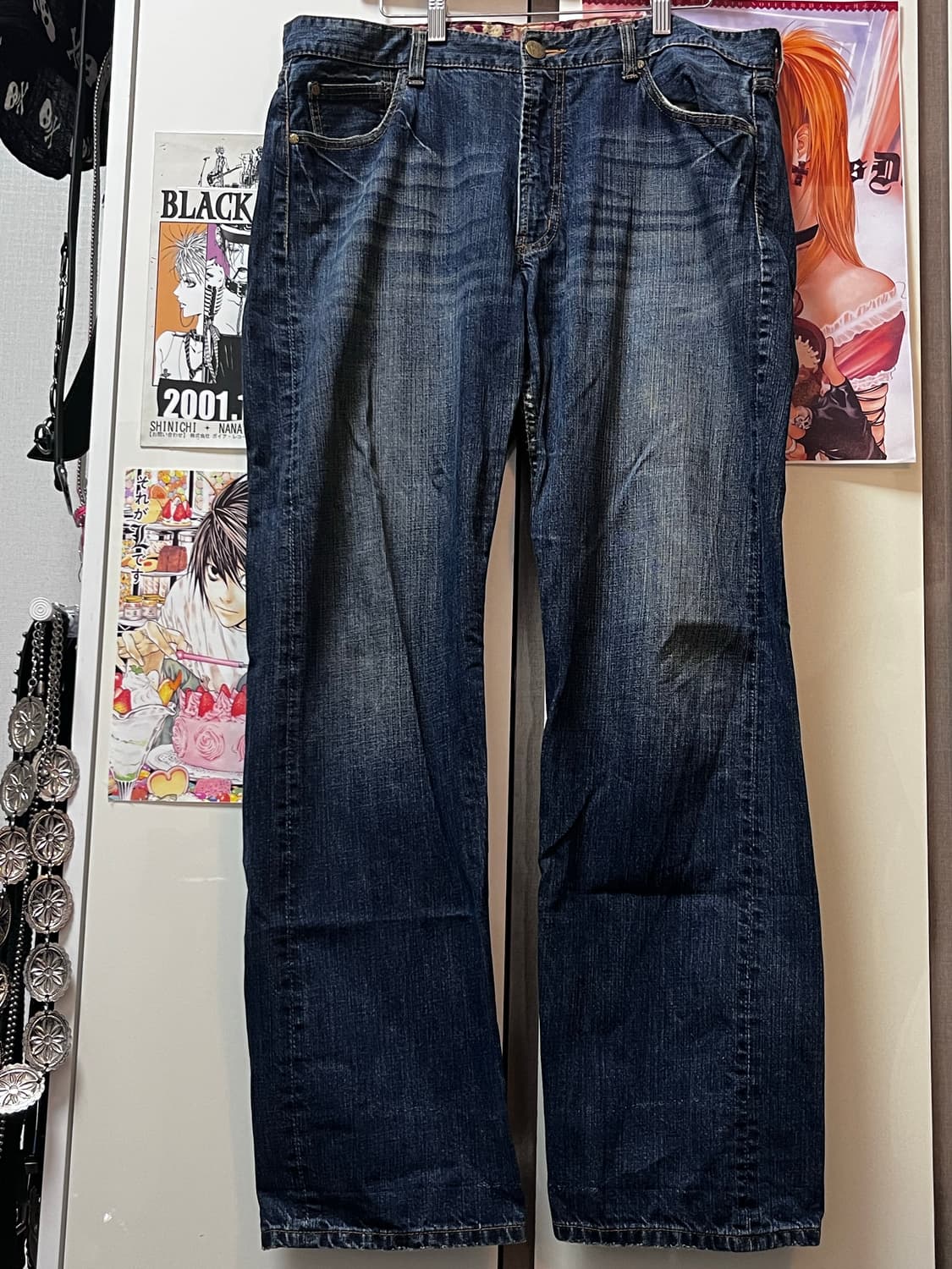 오리엔탈 잉어 자수 데님 상품이미지2