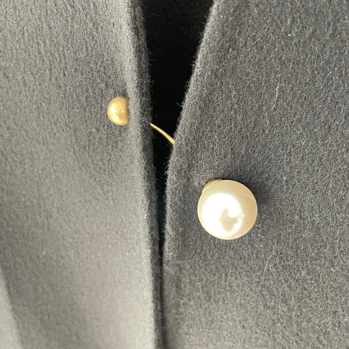 타임 TIME 캐시미어 혼방 민소매 롱 코트  상품이미지5