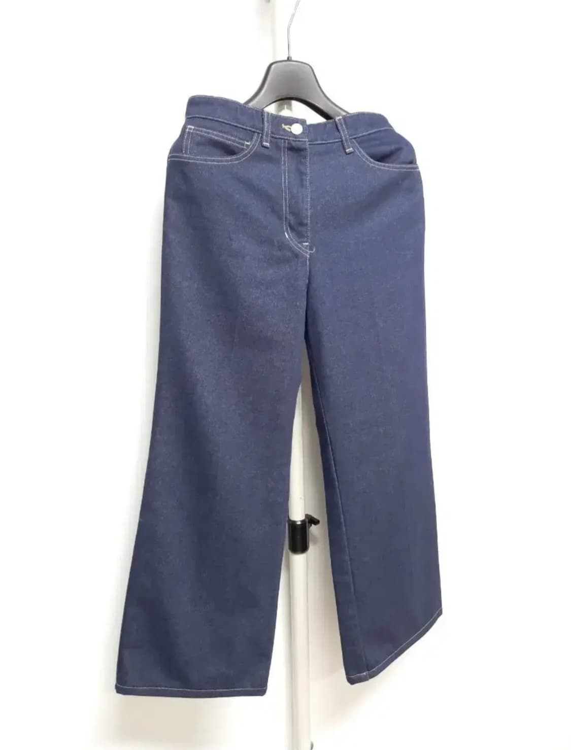 시스템  생지데님 통핏 부츠컷라인 팬츠  44 상품이미지3