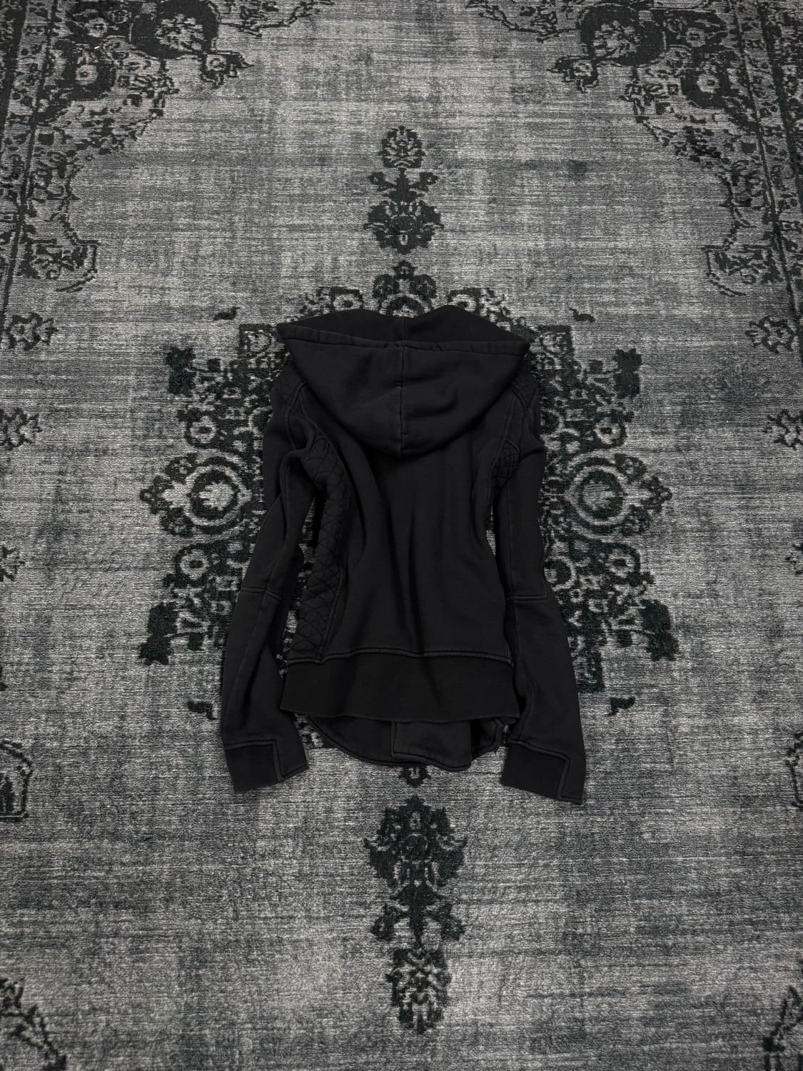 Balmain asymmetric biker hood zip up 상품이미지7