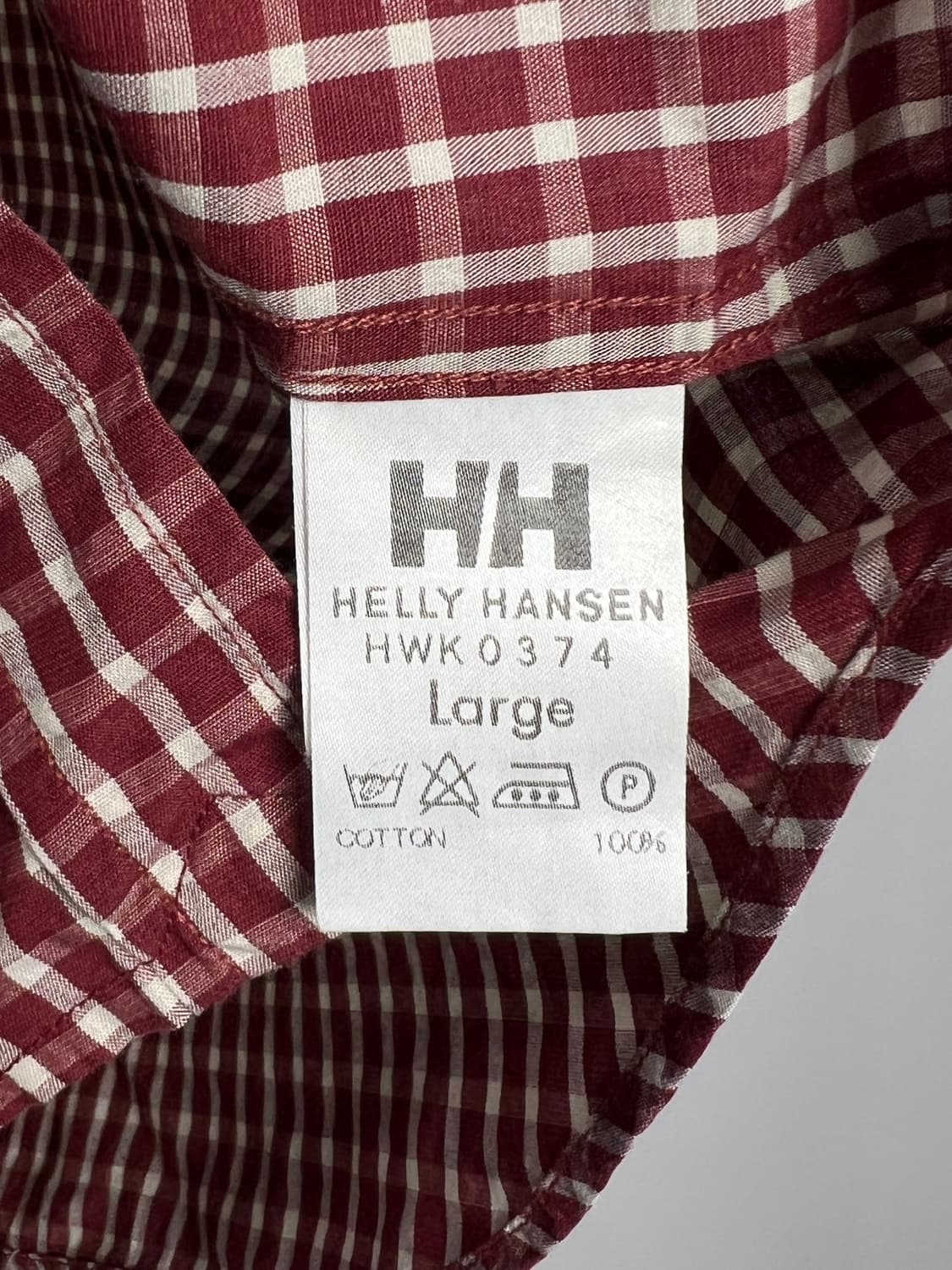 HELLY HANSEN 체크 슬리브리스 셔츠 상품이미지5