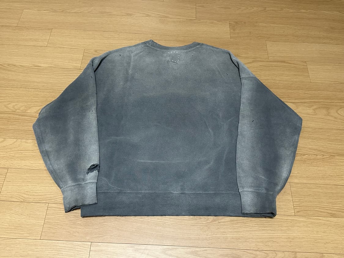 [1] 비즈빔 22AW 앰플러스 SB 스웻 크래쉬 그레이 상품이미지2