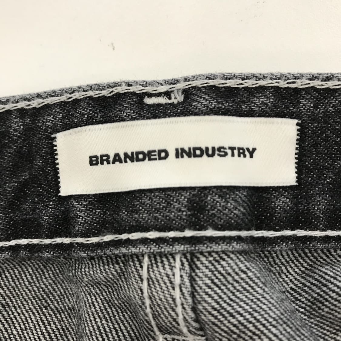 브랜디드 1967 젯블랙 데님 [30인치] 상품이미지5