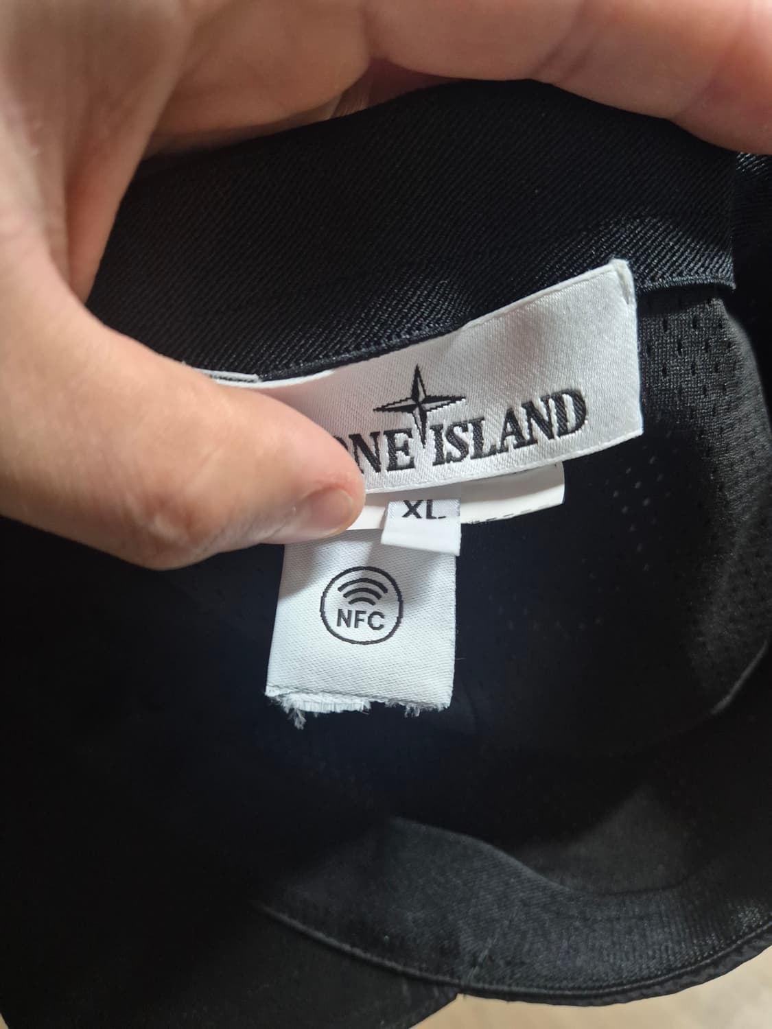 [XL]24FW 스톤아일랜드 나일론 볼캡 블랙 검정 상품이미지6