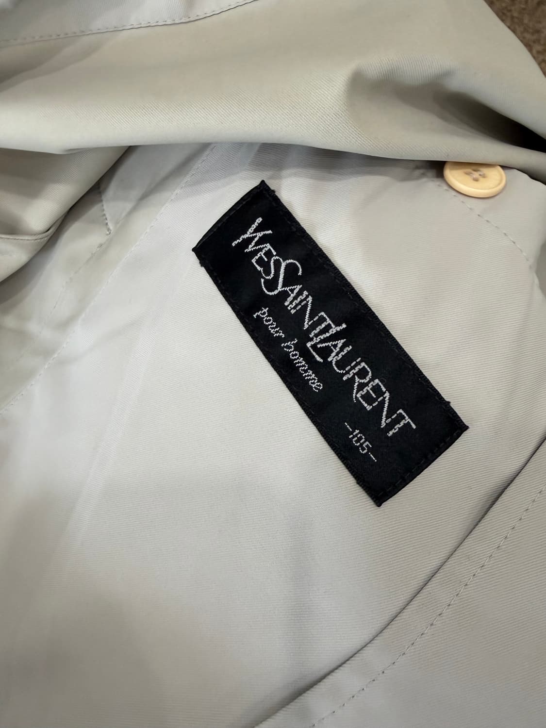 12. 입생로랑 YSL 자수로고 스윙탑자켓 상품이미지4