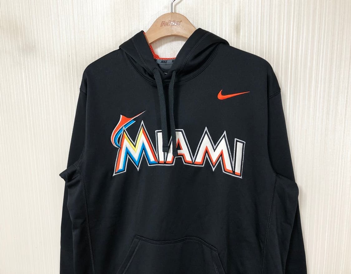 MLB 나이키 마이애미말린스 풀오버 후드티셔츠 M(해외) 상품이미지6