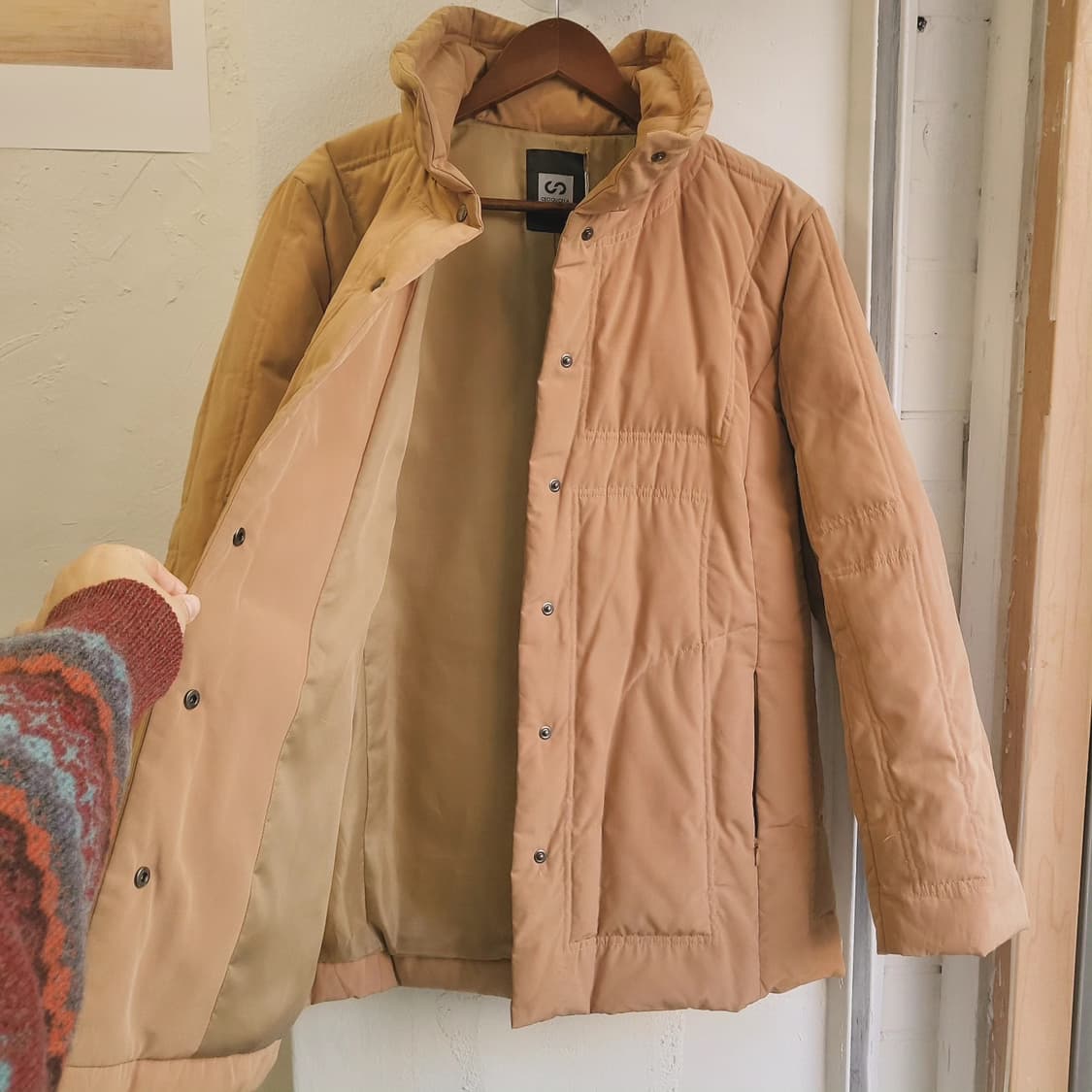 Cecioucela 머스터드 덕다운 하프패딩 (하자 세일) 상품이미지5