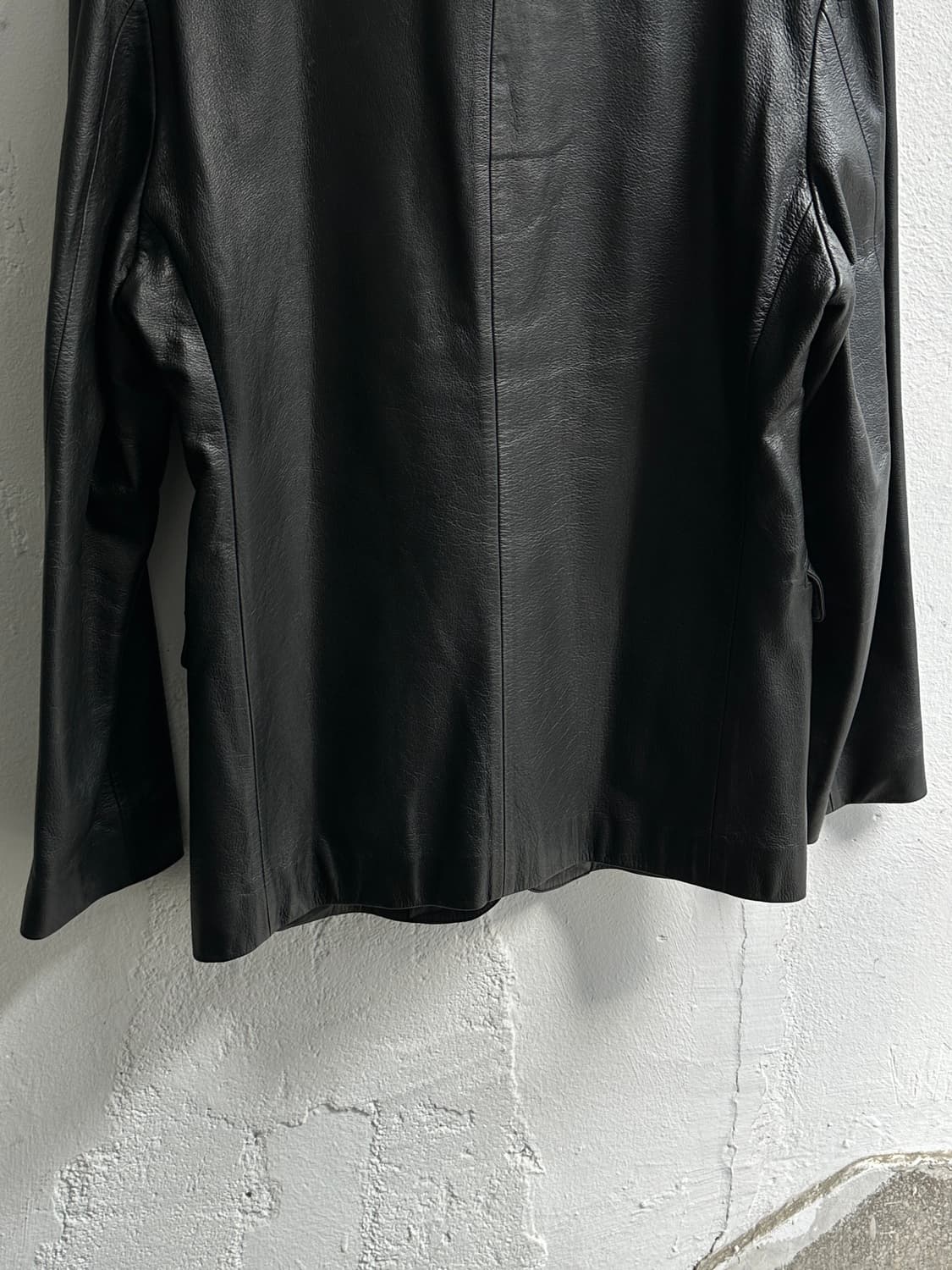 00's 레더 블레이저 가죽 자켓 상품이미지8
