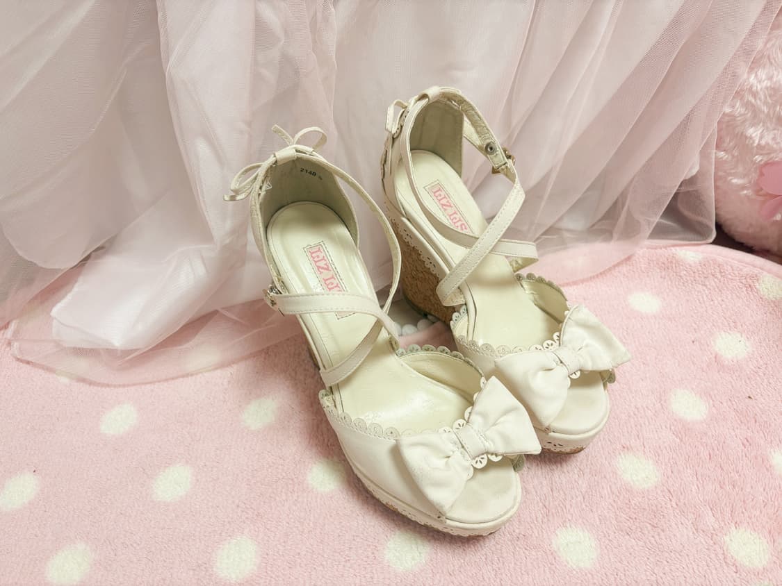 리즈리사 히메카지 샌들 구두 부츠 히메갸루 라떼갸루 웨지힐 큐롯 아가일 상품이미지1