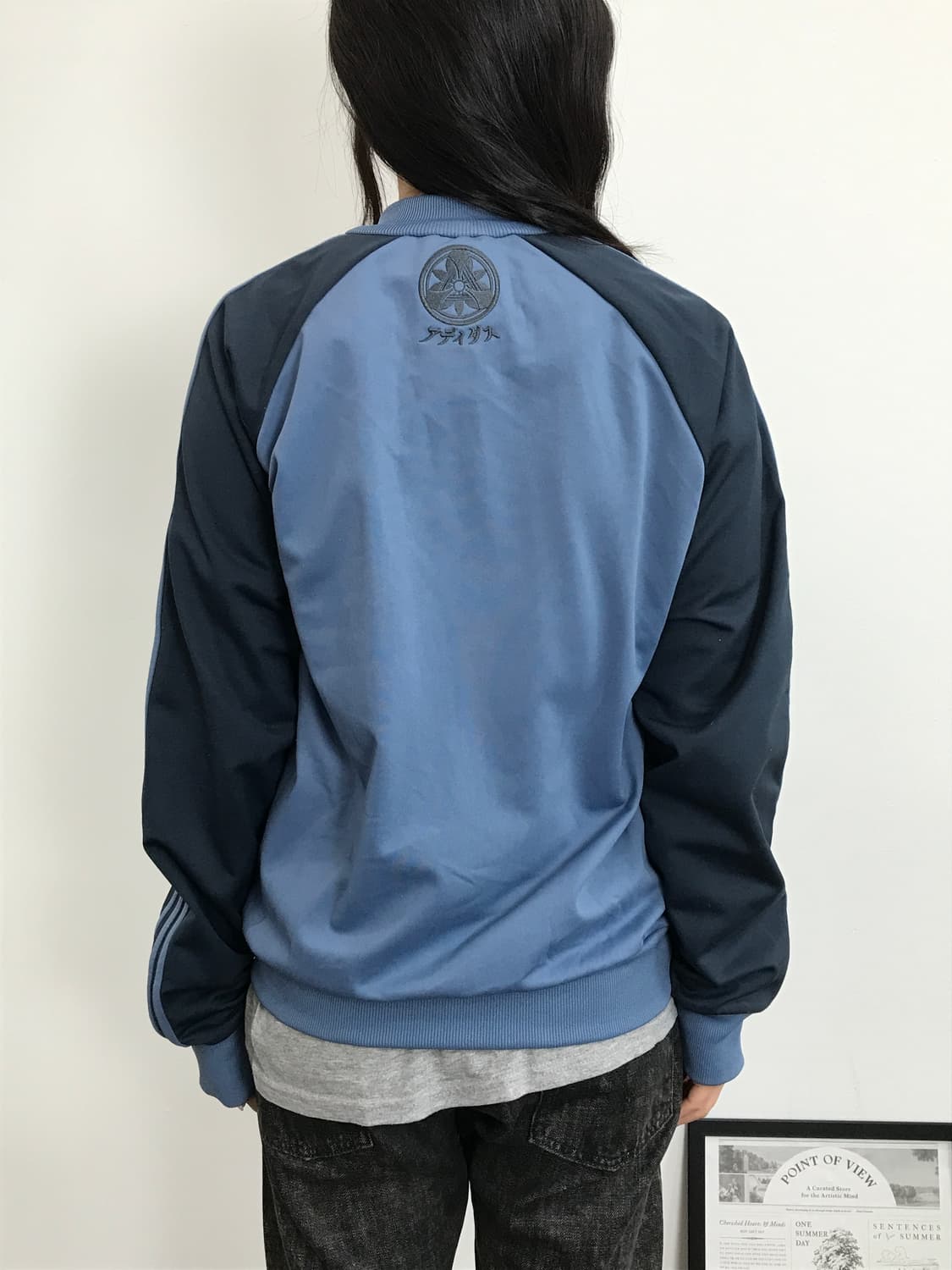 00's Adidas Koi Embroidery Track Jacket 상품이미지3