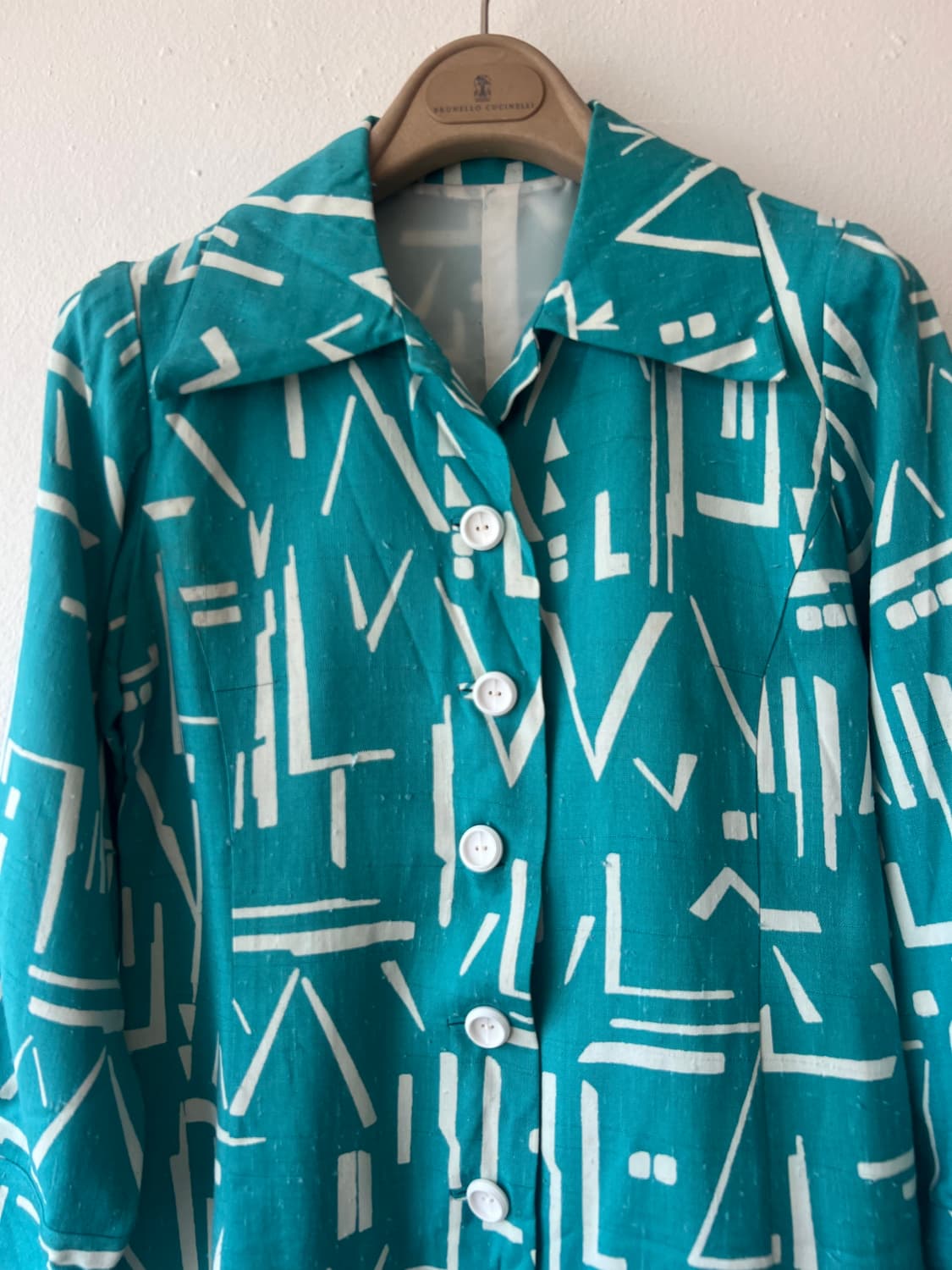 일본수입 여성 핸드메이드 린넨원피스 카라원피스 상품이미지1