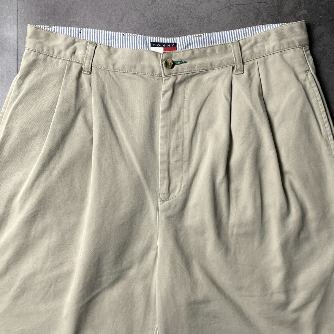 TOMMY HILFIGER 00s 토미힐피거 핀턱 하프팬츠 A01195 상품이미지2