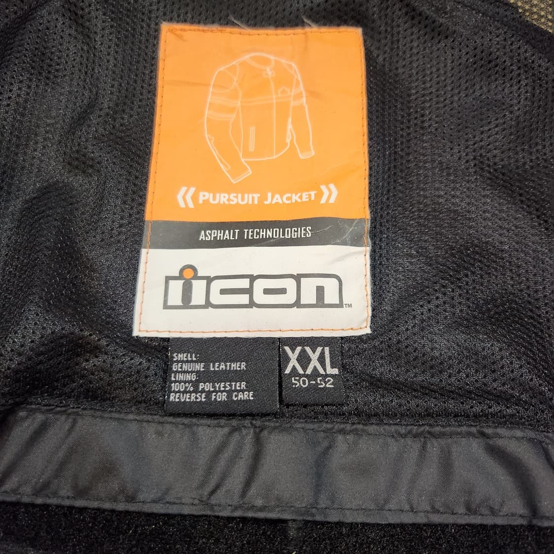 ICON 아이콘 모터스포츠 옐로우 소가죽 라이더 자켓 XL 상품이미지5