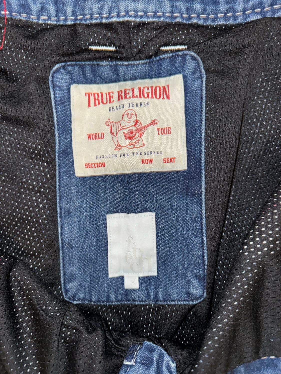 [Xl] 트루릴리전x페치 세퍼레이트 카고팬츠 인디고 상품이미지2