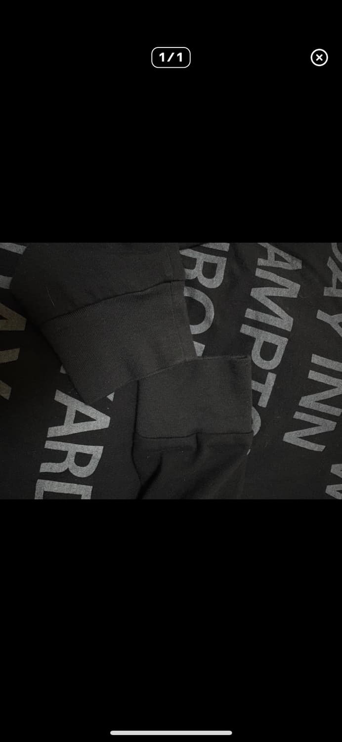 사파리스팟 하이웨이 인 롱슬리브 티셔츠 블랙 화이트 상품이미지5